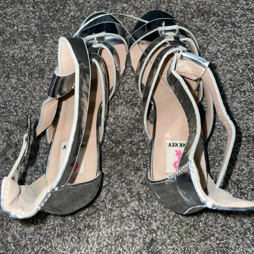 Pink Key Heels - Picture 6 of 6